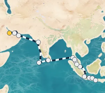 27 Night Doha to Benoa cruise