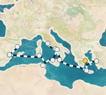 14 Night Athens to Barcelona cruise