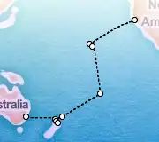 26 Night San Francisco to Sydney cruise