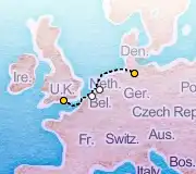 5 Night Hamburg to London cruise