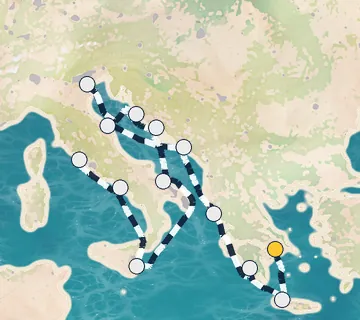 14 Night Athens to Rome cruise