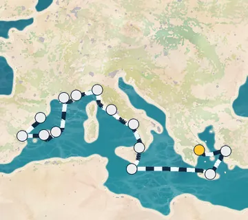 14 Night Athens to Barcelona cruise
