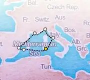 7 Night Cagliari to Cagliari cruise
