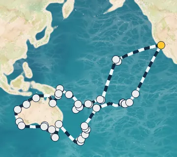 90 Night San Diego to San Diego cruise