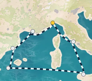 7 Night Savona to Savona cruise