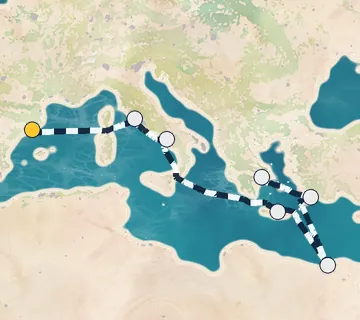 12 Night Barcelona to Athens cruise