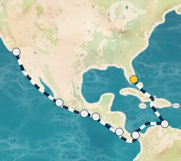 16 Night Ft. Lauderdale to Los Angeles cruise