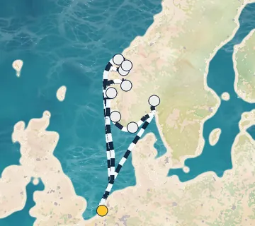14 Night Rotterdam to Rotterdam cruise