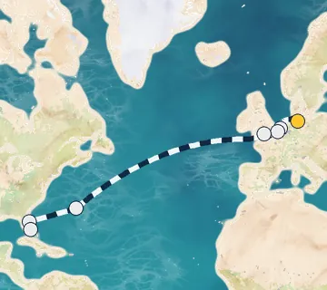 17 Night Hamburg to Ft. Lauderdale cruise