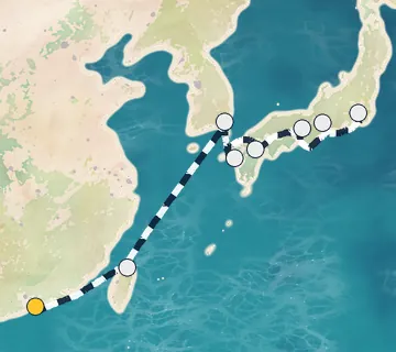 11 Night Hong Kong to Tokyo cruise