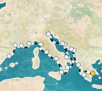 21 Night Athens to Barcelona cruise