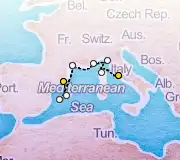 7 Night Rome to Barcelona cruise