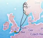 9 Night London to London cruise