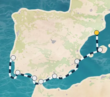 7 Night Barcelona to Lisbon cruise