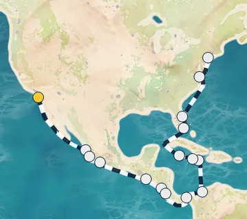 25 Night San Diego to New York cruise