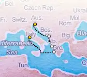 7 Night Trieste to Rome cruise