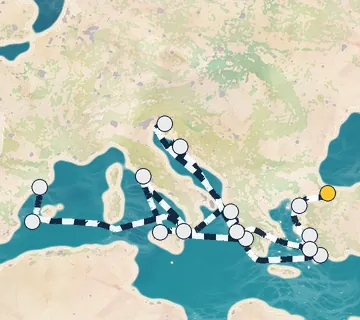 21 Night Istanbul to Barcelona cruise