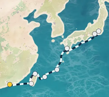 11 Night Hong Kong to Tokyo cruise