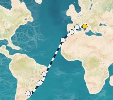 19 Night Rome to Buenos Aires cruise