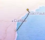 3 Night Sao Paolo to Sao Paolo cruise