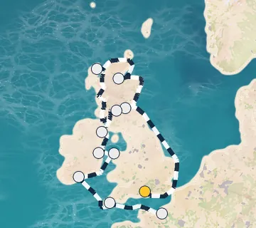 11 Night London to Paris cruise