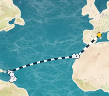 18 Night Barcelona to Pointe-a-Pitre cruise