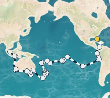 82 Night Miami to Singapore cruise