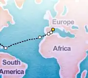 14 Night Barcelona to Miami cruise
