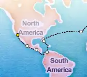 27 Night London to Los Angeles cruise