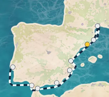 10 Night Barcelona to Lisbon cruise