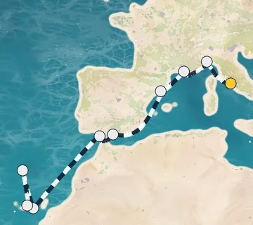 12 Night Rome to Tenerife cruise