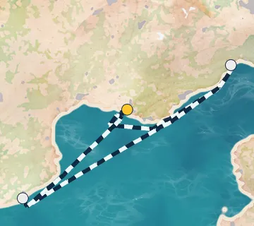 4 Night Marseille to Marseille cruise