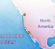 7 Night Vancouver to Los Angeles cruise