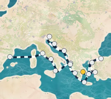 21 Night Athens to Barcelona cruise