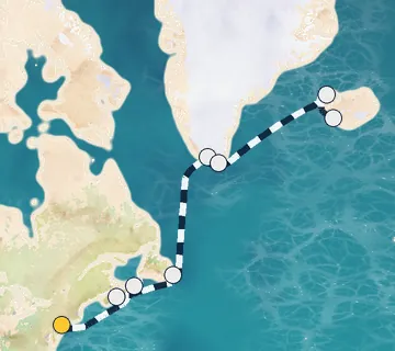 13 Night Bayonne to Reykjavik cruise