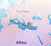 7 Night Barcelona to Athens cruise