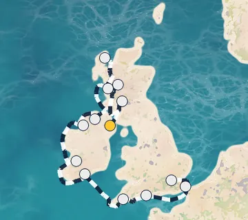 14 Night Belfast to Greenwich cruise