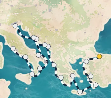 21 Night Istanbul to Rome cruise