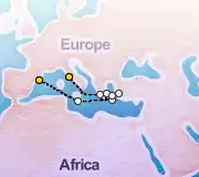 10 Night Barcelona to Rome cruise