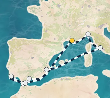 10 Night Marseille to Marseille cruise
