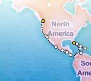 28 Night Vancouver to Ft. Lauderdale cruise