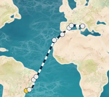 18 Night Sao Paulo to Naples cruise