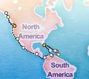 40 Night Seattle to Miami cruise
