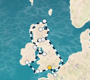 12 Night London to London cruise
