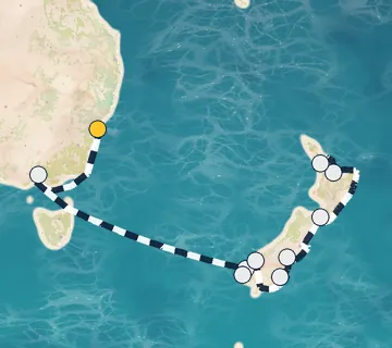 11 Night Sydney, Australia to Auckland cruise