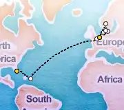 19 Night Rotterdam to Ft. Lauderdale cruise