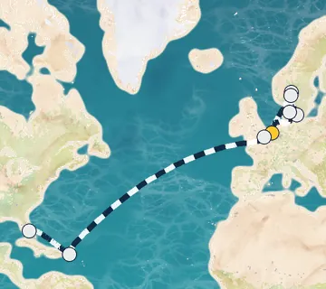 19 Night Rotterdam to Ft. Lauderdale cruise