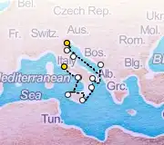 11 Night Venice to Rome cruise