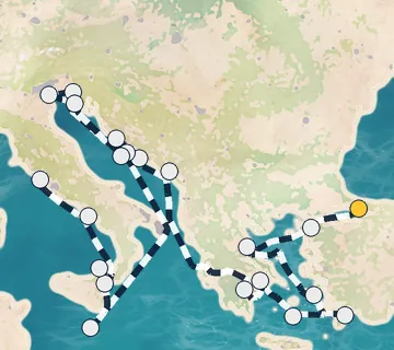 23 Night Istanbul to Rome cruise