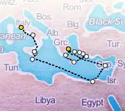 21 Night Athens to Rome cruise